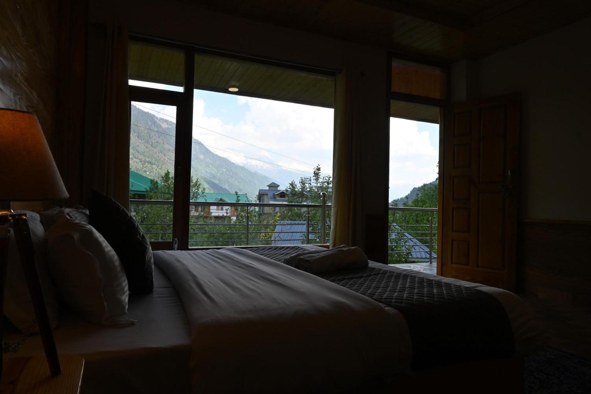 Cascade Mountain Retreat Manali Bed & Breakfast Exterior foto